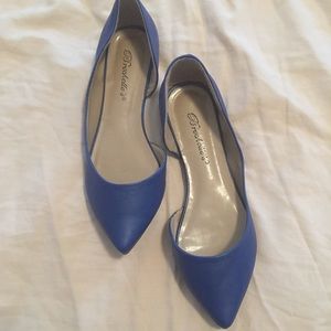 Royal Blue Flats